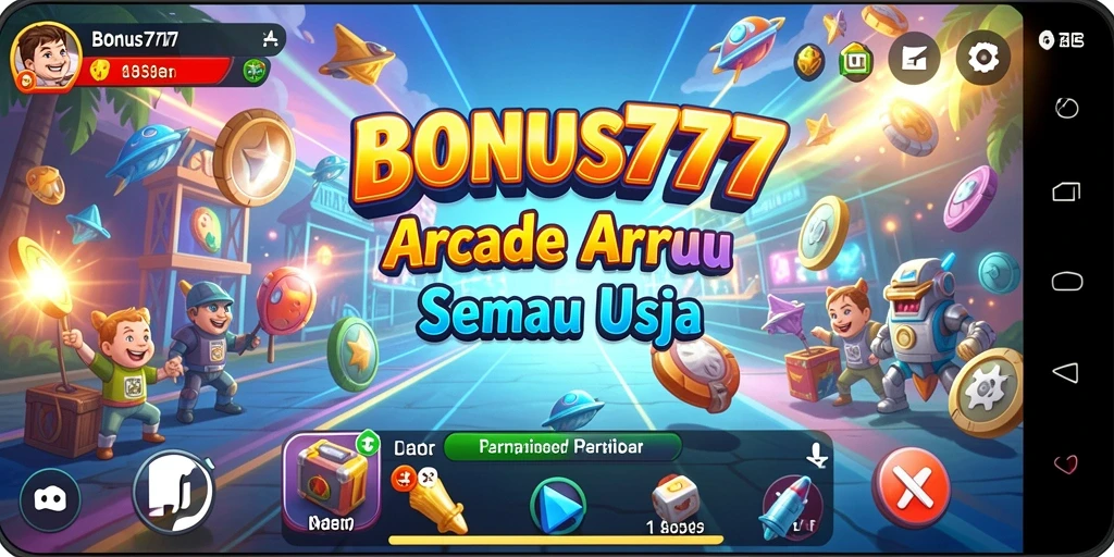 Screenshot gameplay BONUS777 menampilkan aksi seru dan grafis mengagumkan.