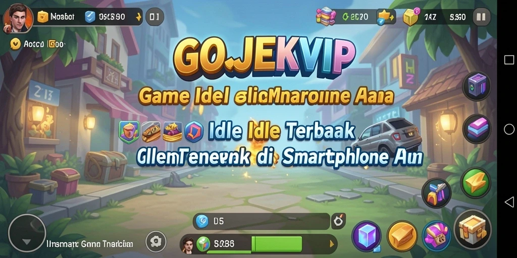 Screenshot menunjukkan gameplay seru dan menarik dari GOJEKVIP.
