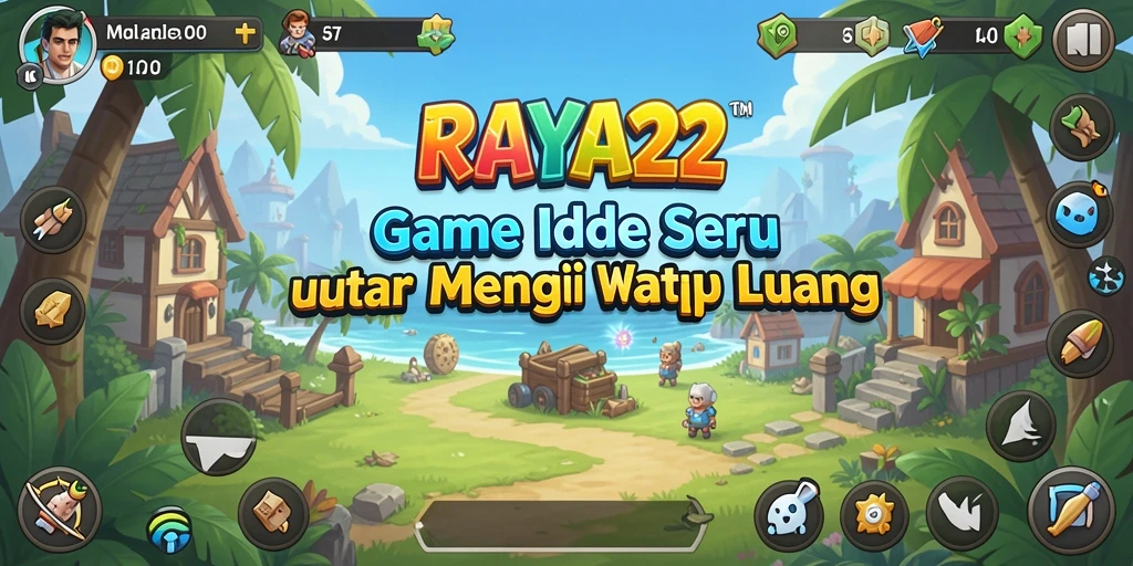 Screenshot RAYA22 menampilkan gameplay santai dan menarik di genre Idle.