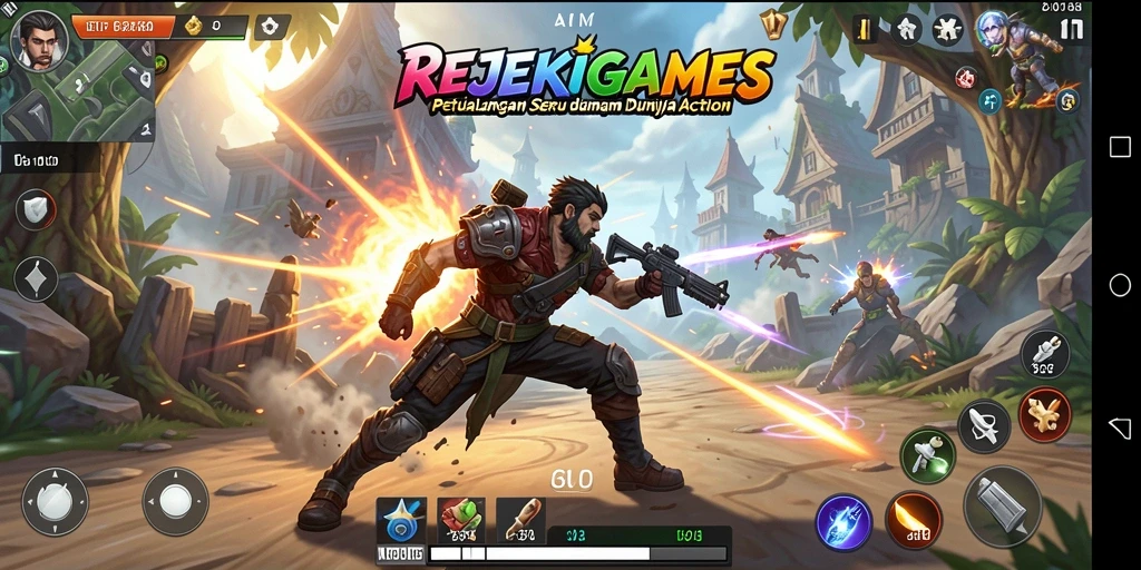 Tampilan menarik dari gameplay Action yang seru.