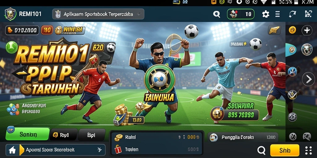 Tampilan gameplay <strong>REMI101</strong> menunjukkan antarmuka taruhan yang intuitif.