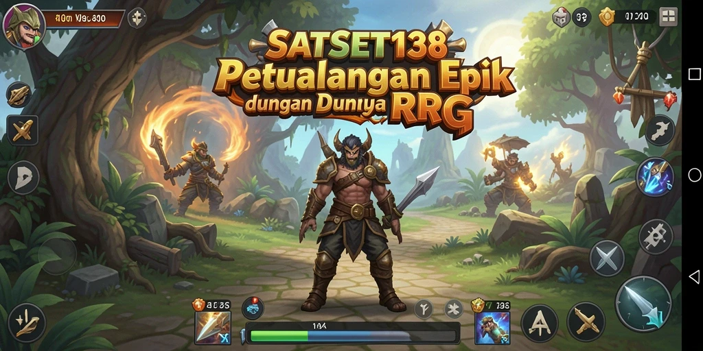 Gameplay menarik SATSET138 dengan karakter dan petualangan RPG yang mendalam.